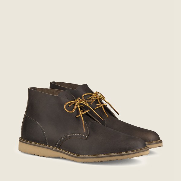 Chaussures Red Wing Heritage - Weekender – Chukka Rough & Tough Cuir - Grise Foncé - Homme 789HLBGQZ